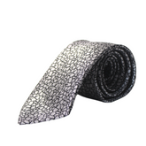 RUGGED GREY WOVEN TIE